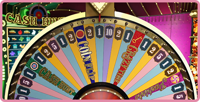 The wheel stops at Crazy Time game